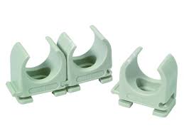 VEERKLEM GRIJS 20MM PVC BOX/50ST