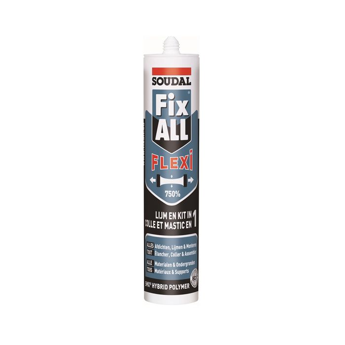 Soudal fix-all zwart - 290ml