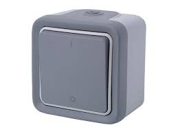 Legrand Plexo wisselschakelaar grijs