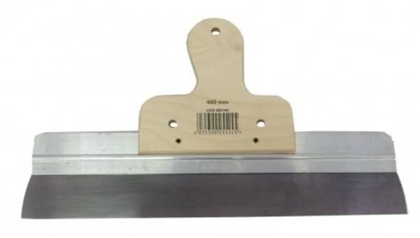 Plamuurlat gevel 400mm - houten greep