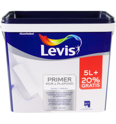 PRIMER MUR & PLAFOND 5L + 1 L GRATIS