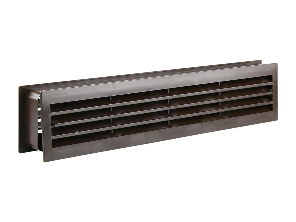 Renson 761 deurrooster 450x90mm bruin