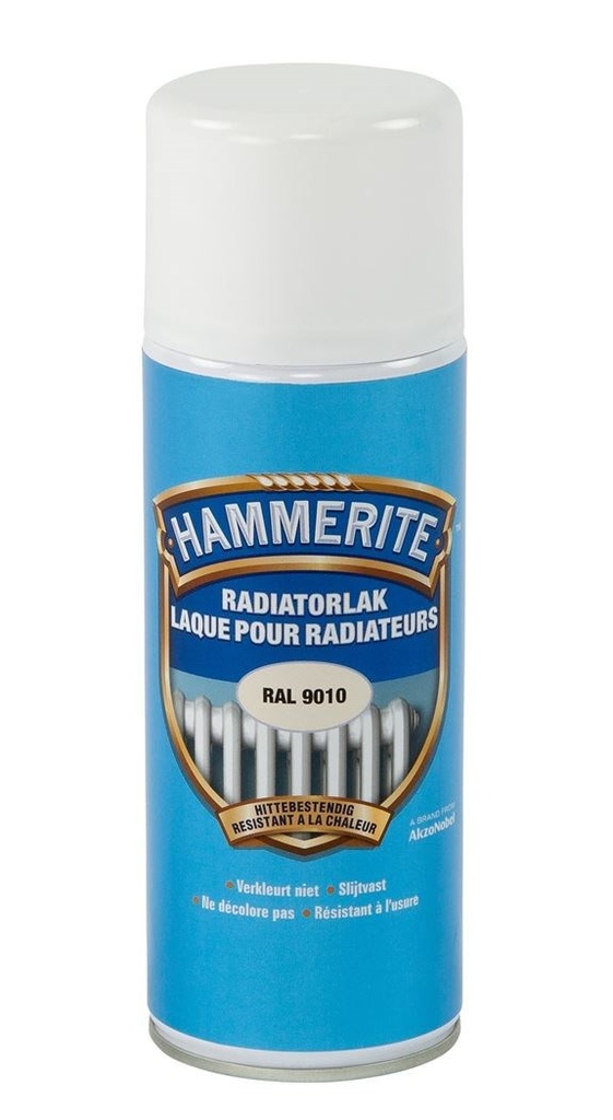 HAMMERITE RADIATORVERF SATIN SPRAY RAL9010