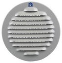 SCHOEPENROOSTER ROND INB 435/R DIA 80 ALU RAL9006
