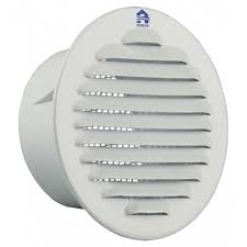 SCHOEPENROOSTER ROND INB 435/R DIA 80 ALU RAL9010