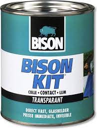 Bison-kit transp 250ml blik