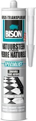 Natuursteenkit trans. grijs  310ml