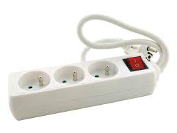 MEERV STOPCONTACT 3X16A M/SNOER 50 CM + SCHAKELAAR