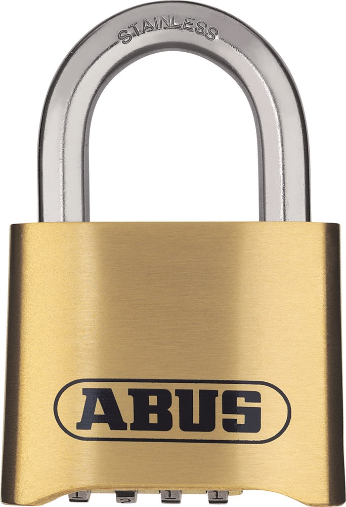 Abus 180IB/50 weersbestendig cijferhangslot messing