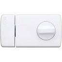 ABUS 2110 W DEUROPZETSLOT KNOP/CILINDER WIT