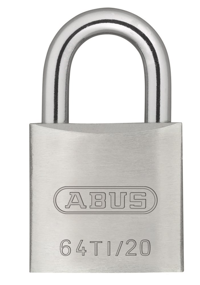 Abus hangslot titalium 64/20 (2st)