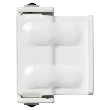 Abus SW1 raamslot metaal wit