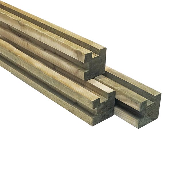 HOEKPAAL 90X90X2700 MM 28 MM PEFC