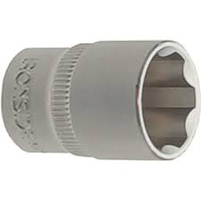 Dop 6 kant chroom vanadium 3/8x10mm