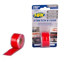 HPX STRETCH&FUSE ZELFVULK. TAPE 25MMX3M - ROOD