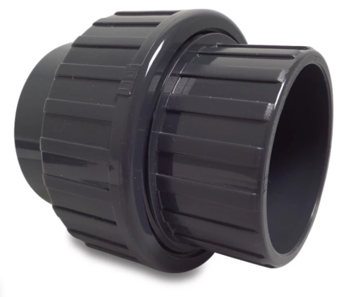 DRUK PVC SCHROEFKOPPELING LV - 40MM
