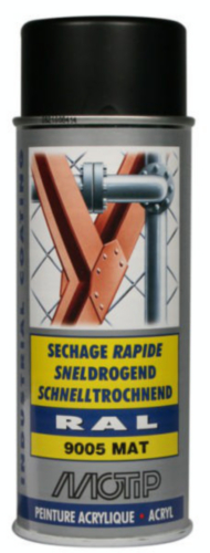 MOTIP RALSPRAY ACRYLLAK DIEPZWART MAT 07238/M.ZW