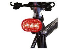 ACHTERLICHT 3 LEDS OP BATTERIJ