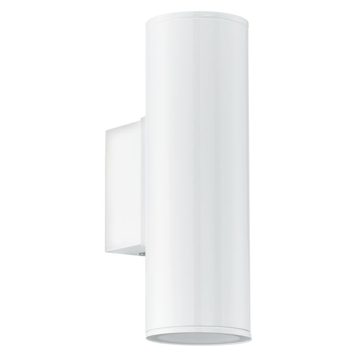 RIGA BUITEN-WANDLAMP/2 GU10-LED - WIT