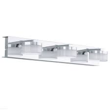 BADKAMERVER ROMENDO WAND STAAL/CHROOM 3X4.5W LED