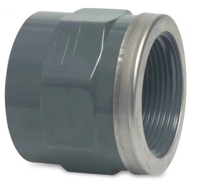 DRUK PVC DRAADSOK 25 X 3/4  VERSTERKTE RING