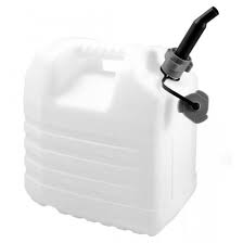 JERRYCAN 5L MET SCHENKTUIT - WIT