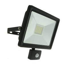 STRALER LED 50W EASY CONNECT + PIR ZWART