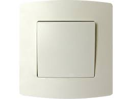 SCHAKELAAR 1P INBOUW SCHROEF WIT