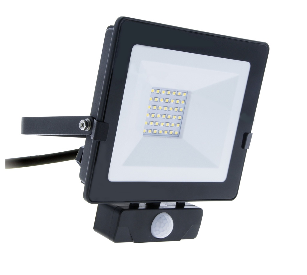 STRALER LED 30W + PIR ENTRY + KABEL