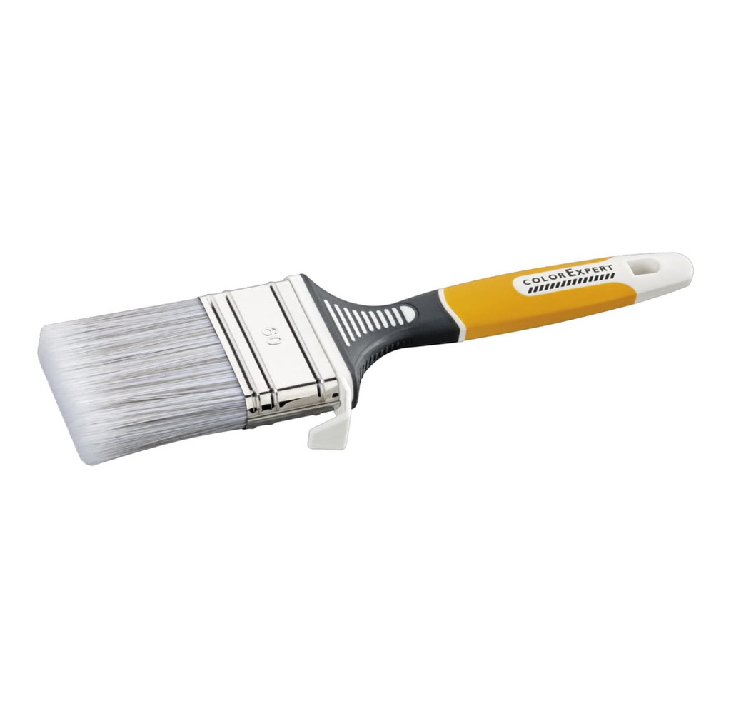 Unistar platte kwast voor lak 30mm ergogrip 3K geel