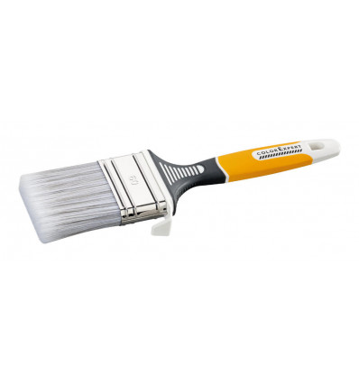 Unistar platte lak kwast 60mm met ergogrip 3K geel