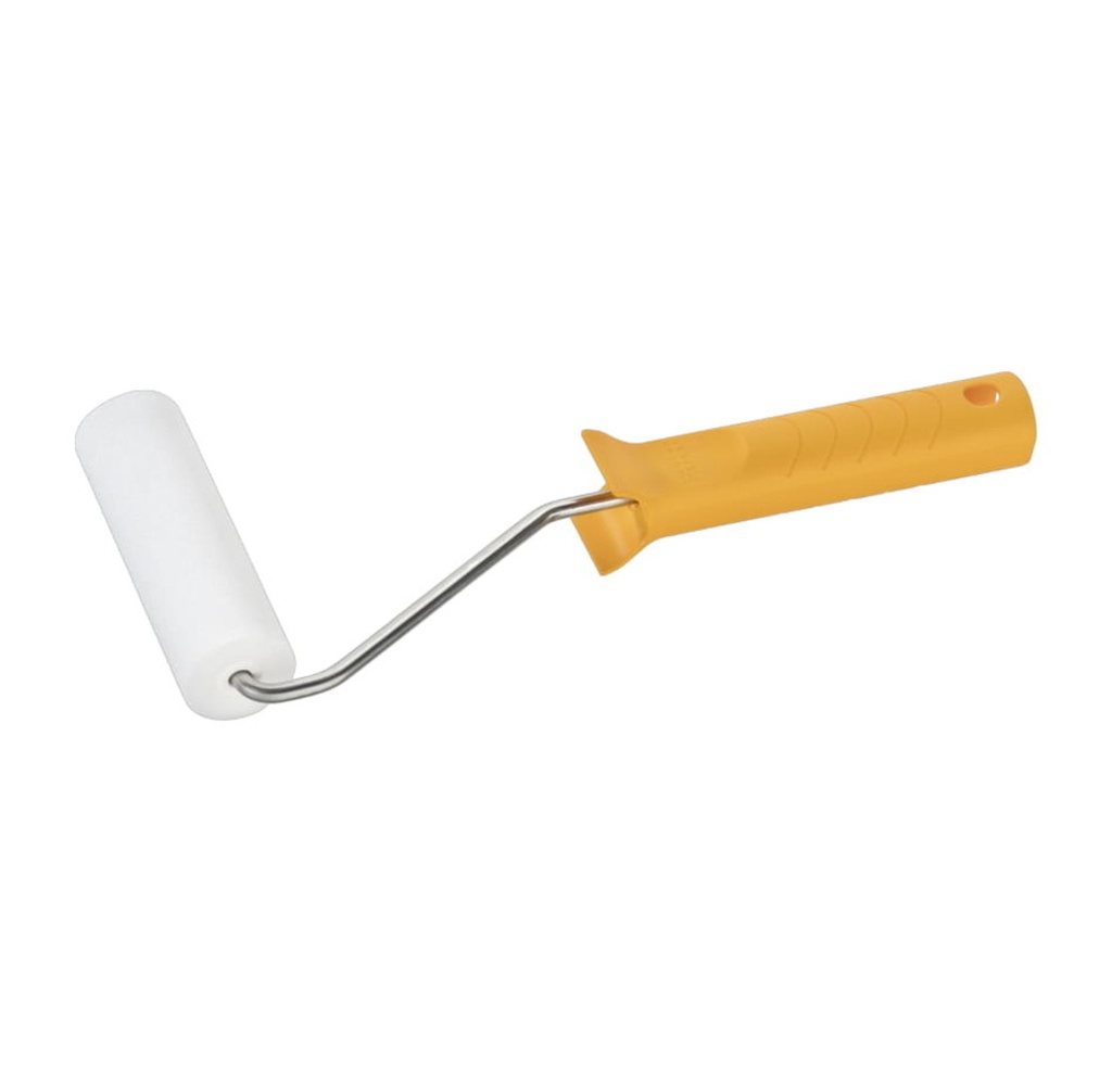 Lakroller 11cm D35 schuim recht + beugel 29cm