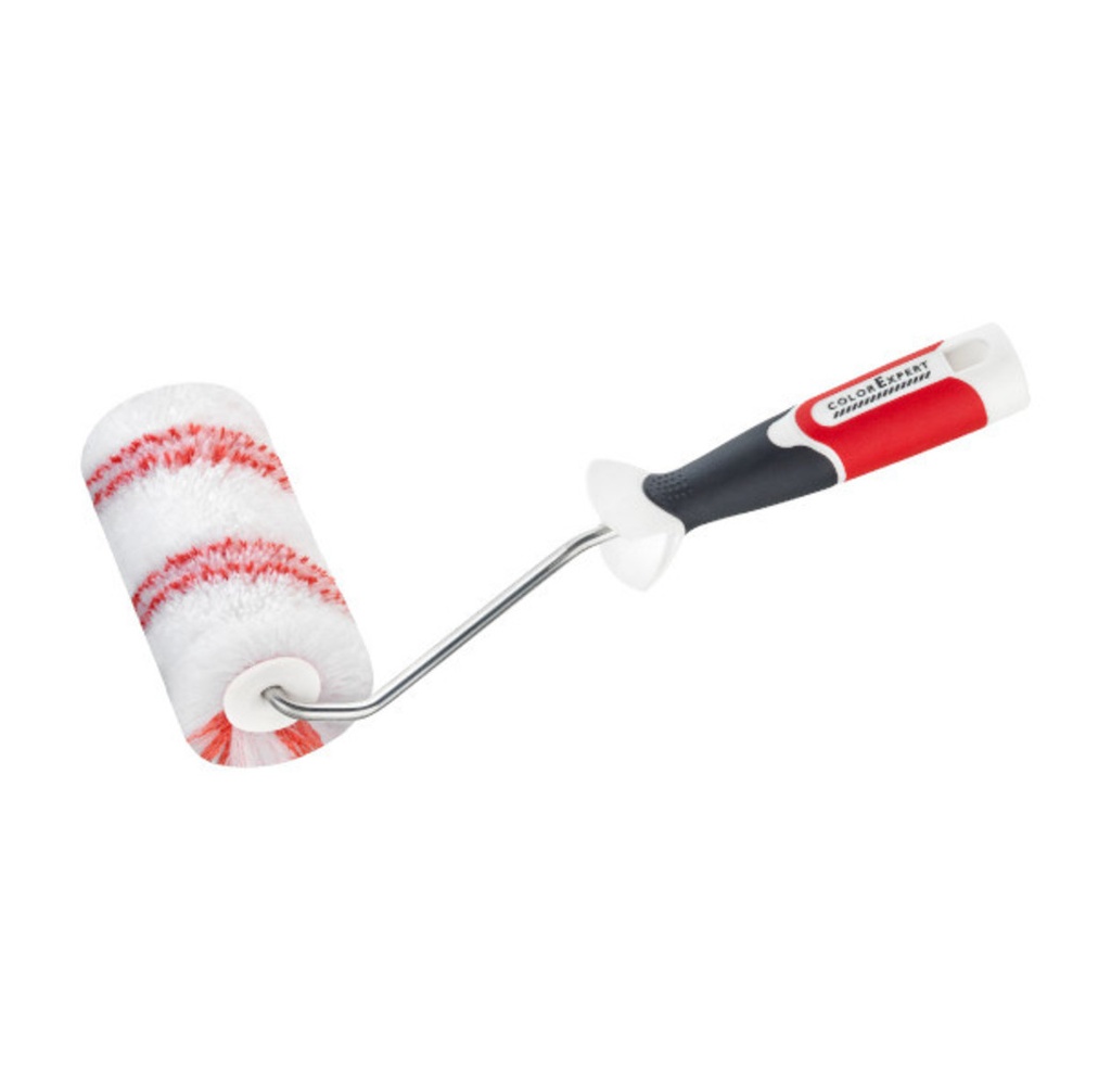 Verfroller 12cm K30 wallstar 18 ruw + 3K beugel 28cm