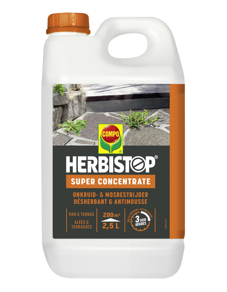 HERBISTOP - SUPER PADEN & TERASSEN 200M² - 2.5L
