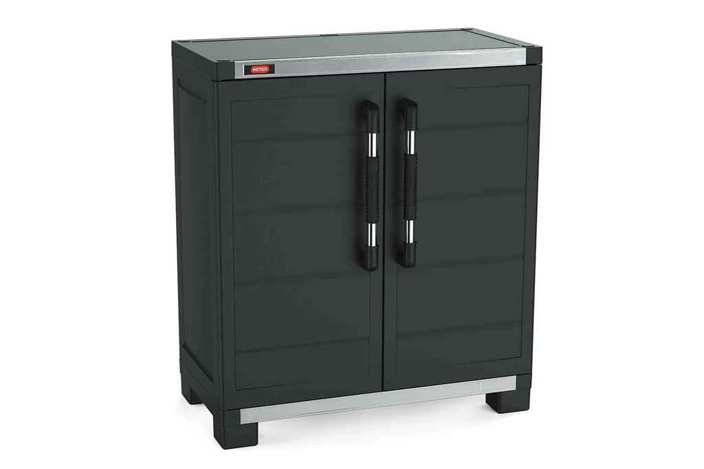 GARAGE XL LAGE KAST 99X59X54CM ZWART