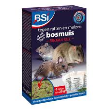 BROMA KILL TEGEN RATTEN EN MUIZEN (BOSMUIS)