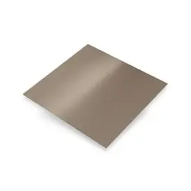 ALU PLAAT KOPER GEBORSTELD 0.5MM - 500X250MM