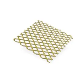 STREKMETALEN PLAAT ALU GOUD 10X5.5 - 500X250X0.8MM