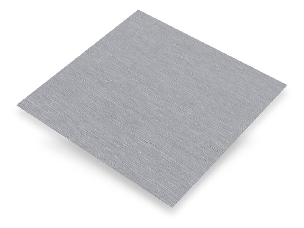 ALU keukenspatplaat geborsteld 600x700mm