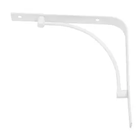 Plankdrager binneboog wit 195x195mm