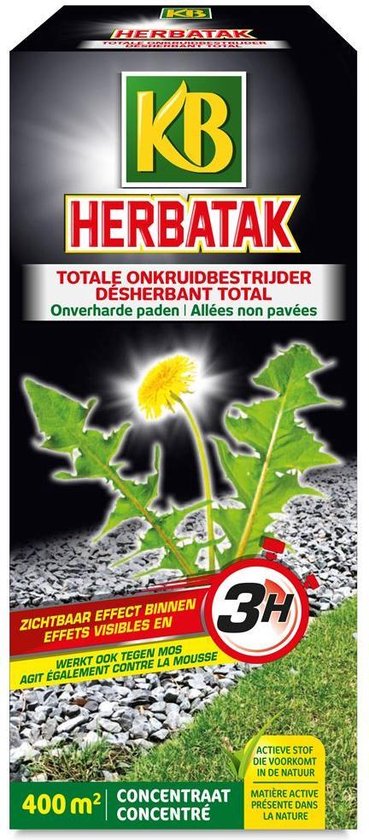 KB HERBATAK TOTALE ONKRUIDBESTRIJDER 900ML