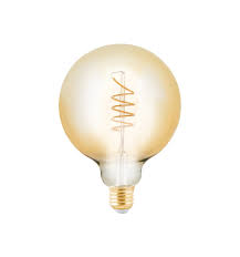 BULB-E27-LED G125 4W 2200K AMB