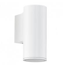 RIGA BUITEN-WANDLAMP/1 GU10-LED - WIT