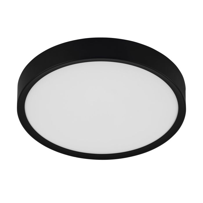 MUSURITA PLAFOND LED-CL Ø340 - BLACK/WHITE