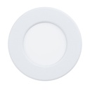 FUEVA 5 INBOUWSPOT/WIT 2.7W 300L Ø86