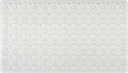 Anti-slip badmat Rocha 70x4cm - wit