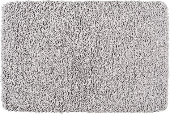 BADMAT BELIZE MICROPOLYESTER 55X65 CM - LICHTGRIJS