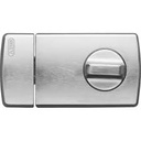 Abus 2110 deuropzetslot met kierstandhouder zilver