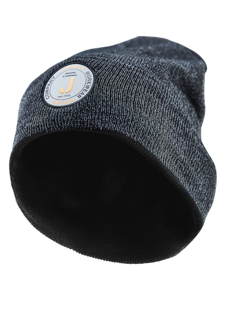 8001 - REFLECTERENDE MUTS ZWART - ONE SIZE