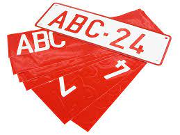 NUMMERPLAAT COMPLEET